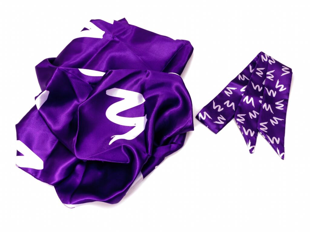 Muffen’s Signature Head Tie/Neck Bow & Summer Scarf Matching Set