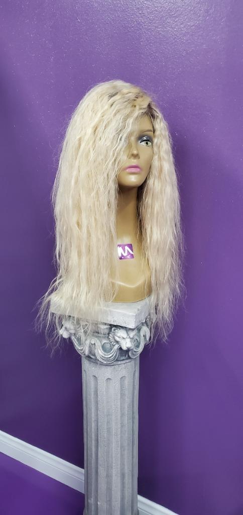 22” Natural Wave Custom Made Custom Color Wig size 23