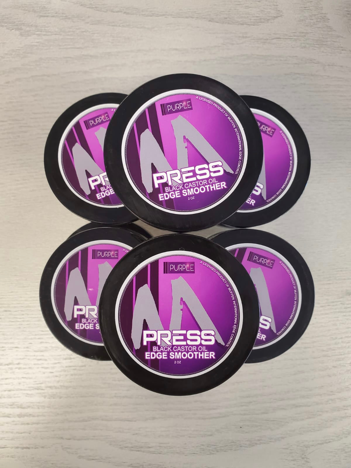 "Press" - Black Castor Oil & Edge Smoother