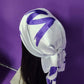 Silver & Purple Signature Summer Square Scarf