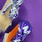 Silver & Purple Signature Summer Square Scarf